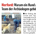 Warum ein Hund zum Team der Archäologen gehörte Warum ein Hund zum Team der Archäologen gehörte