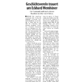 Geschichtsverein trauert um Eckhard Wemhöner Geschichtsverein trauert um Eckhard Wemhöner