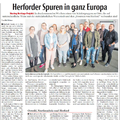 Herforder Spuren in ganz Europa Herforder Spuren in ganz Europa