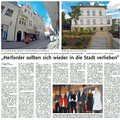 Herforder sollen sich wieder in die Stadt verlieben Herforder sollen sich wieder in die Stadt verlieben