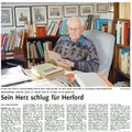 Sein Herz schlug für Herford Sein Herz schlug für Herford
