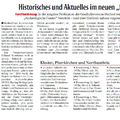 Historisches und Aktuelles im neuen "Remensnider"