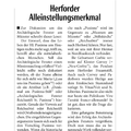 Herforder Alleinstellungsmerkmal Herforder Alleinstellungsmerkmal