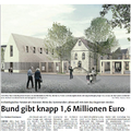 Bund gibt knapp 1,6 Millionen Euro Bund gibt knapp 1,6 Millionen Euro