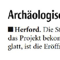 Archäologisches Fenster wird gefördert Archäologisches Fenster wird gefördert