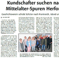 Kundschafter suchen nach Mittelalter-Spuren Herfords Kundschafter suchen nach Mittelalter-Spuren Herfords
