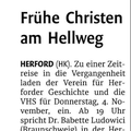 Frühe Christen am Hellweg Frühe Christen am Hellweg