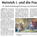 Heinrich I. und die Frauen Heinrich I. und die Frauen