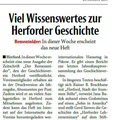 Viel Wissenswertes zur Herforder Geschichte Viel Wissenswertes zur Herforder Geschichte