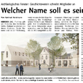 Welcher Name soll es sein? Welcher Name soll es sein?