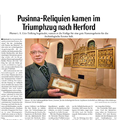 Pusinna-Reliquien kamen im Triumphzug nach Herford Pusinna-Reliquien kamen im Triumphzug nach Herford