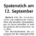 Spatenstich am 12. September Spatenstich am 12. September