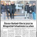 Ältester Herford-Film ist jetzt zu sehen Ältester Herford-Film ist jetzt zu sehen