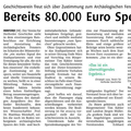 Bereits 80.000 Euro Spendengelder gesammelt