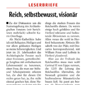 Reich, selbstbewusst, visionär Reich, selbstbewusst, visionär