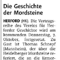 Die Geschichte der Mordsteine Die Geschichte der Mordsteine