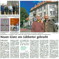 Neuen Glanz ans Lübbertor gebracht Neuen Glanz ans Lübbertor gebracht