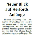 Neuer Blick auf Herfords Anfänge