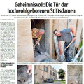 Geheimnisvoll: Die Tür der hochwohlgeborenen Stiftsdamen Geheimnisvoll: Die Tür der hochwohlgeborenen Stiftsdamen