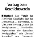 Vortrag beim Geschichtsverein Vortrag beim Geschichtsverein